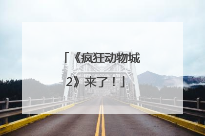 《疯狂动物城2》来了！