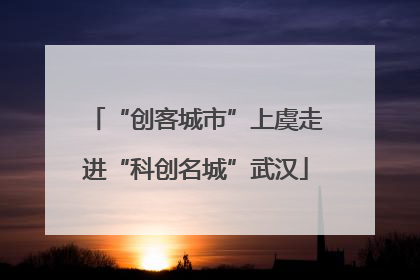 “创客城市”上虞走进“科创名城”武汉