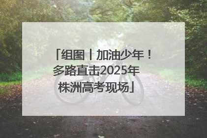 组图丨加油少年！多路直击2025年株洲高考现场