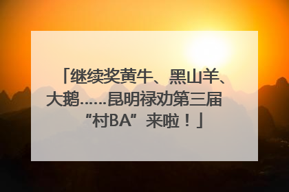 继续奖黄牛、黑山羊、大鹅……昆明禄劝第三届“村BA”来啦！