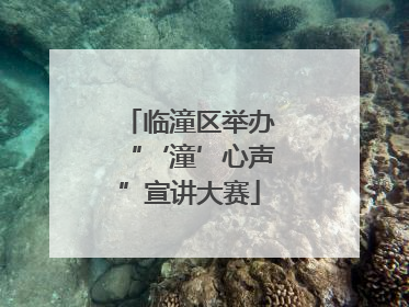临潼区举办“‘潼’心声”宣讲大赛