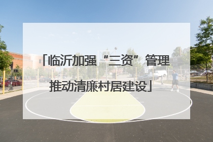 临沂加强“三资”管理 推动清廉村居建设