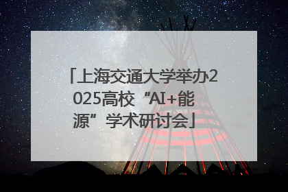 上海交通大学举办2025高校“AI+能源”学术研讨会