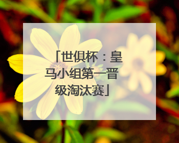 世俱杯：皇马小组第一晋级淘汰赛