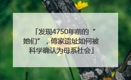 发现4750年前的“她们”，傅家遗址如何被科学确认为母系社会