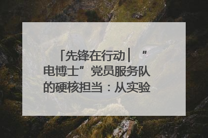 先锋在行动 ▏“电博士”党员服务队的硬核担当：从实验室到抗洪一线
