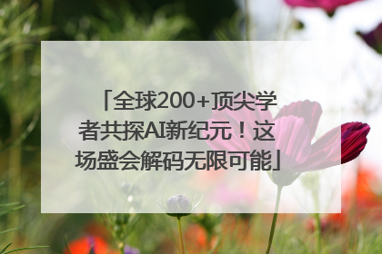 全球200+顶尖学者共探AI新纪元！这场盛会解码无限可能