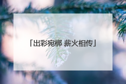 出彩宛梆 薪火相传