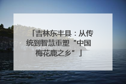 吉林东丰县：从传统到智慧重塑“中国梅花鹿之乡”