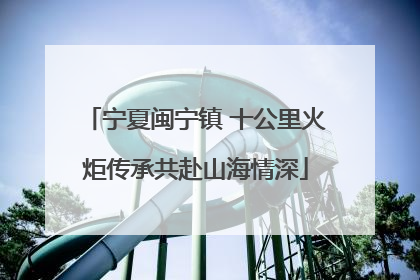 宁夏闽宁镇 十公里火炬传承共赴山海情深