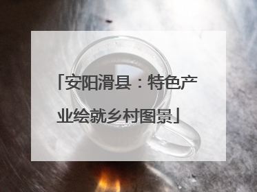 安阳滑县：特色产业绘就乡村图景