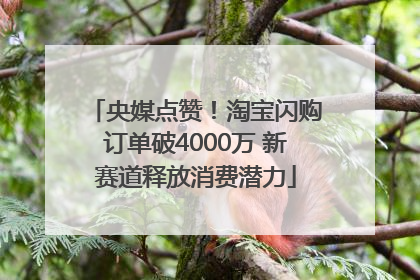 央媒点赞！淘宝闪购订单破4000万 新赛道释放消费潜力