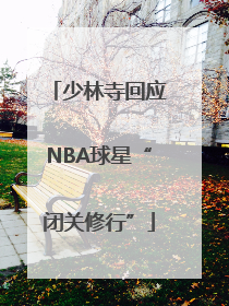 少林寺回应NBA球星“闭关修行”