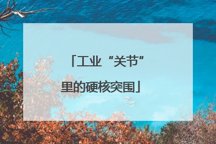 工业“关节”里的硬核突围