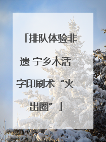 排队体验非遗 宁乡木活字印刷术“火出圈”