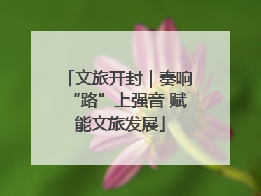 文旅开封｜奏响“路”上强音 赋能文旅发展