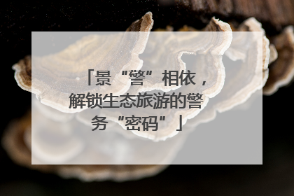 景“警”相依，解锁生态旅游的警务“密码”