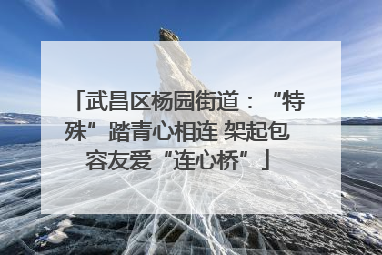 武昌区杨园街道：“特殊”踏青心相连 架起包容友爱“连心桥”