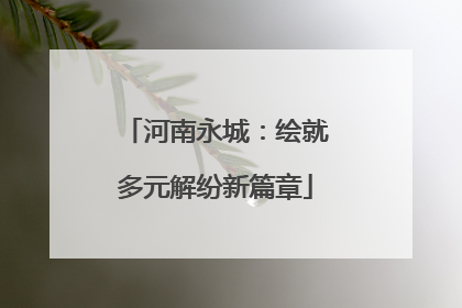 河南永城：绘就多元解纷新篇章