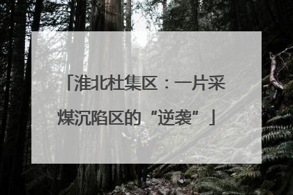 淮北杜集区：一片采煤沉陷区的“逆袭”