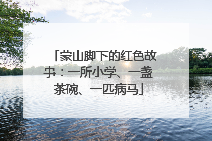 蒙山脚下的红色故事：一所小学、一盏茶碗、一匹病马