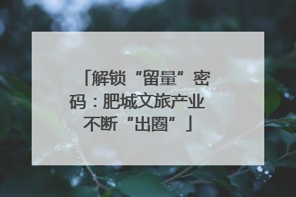 解锁“留量”密码：肥城文旅产业不断“出圈”