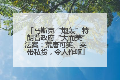 马斯克“炮轰”特朗普政府“大而美”法案：荒唐可笑、夹带私货，令人作呕