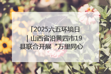2025六五环境日｜山西省沿黄四市19县联合开展“万里同心，共护黄河”环保志愿者助力一泓清水入黄河公益活动