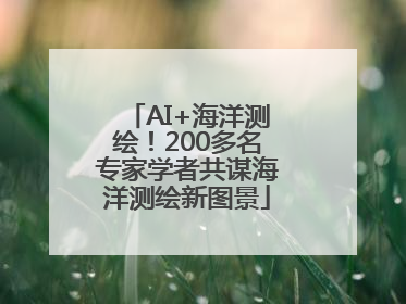 AI+海洋测绘！200多名专家学者共谋海洋测绘新图景