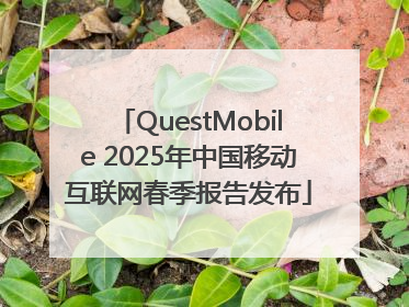 QuestMobile 2025年中国移动互联网春季报告发布